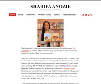 Sharifaanozie.com(Sharifa Anozie) Screenshot