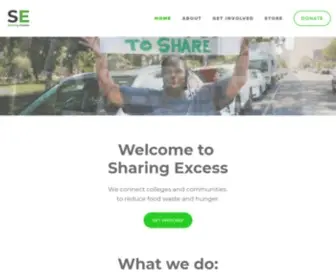 Sharingexcess.com(Sharing Excess Inc) Screenshot