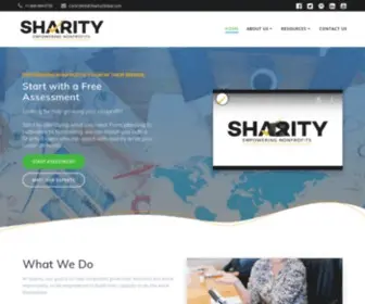 SharityGlobal.com(Free Resources & Guides from Nonprofit Experts) Screenshot