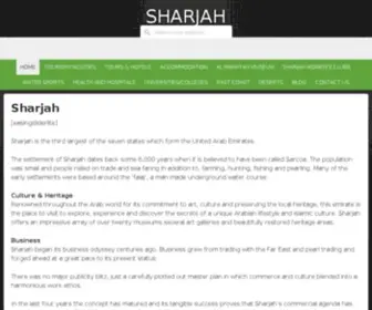 Sharjah-Welcome.com(Tourist, business and investment information on Sharjah, Middle East and UAE) Screenshot