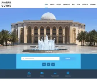 Sharjaheduguide.com(Sharjah Education Guide) Screenshot