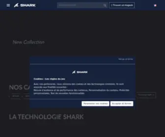 Shark-Helmets.com(SHARK HELMETS) Screenshot