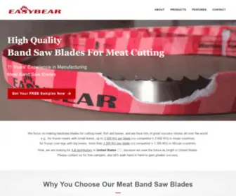 Shark-Tools.com(EASYBEAR® Meat & Bone Bandsaw Blades Manufacturer) Screenshot