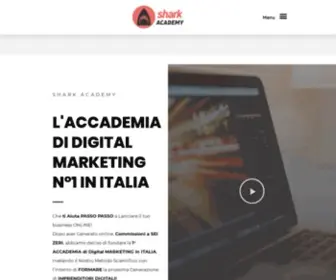 Sharkacademy.co(Il Re del Web Digital Academy) Screenshot