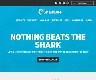 Sharkbite.com.au(Push-To-Connect Plumbing Solutions & PEX Plumbing Supplies) Screenshot