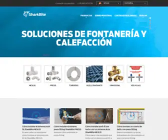 Sharkbite.es(Accesorios de Fontanería y Calefacción) Screenshot