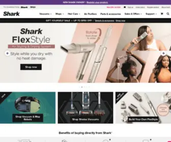 Sharkclean.com(Vacuum Cleaners) Screenshot