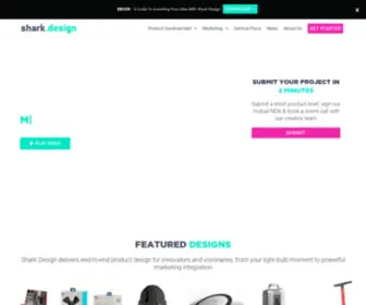 Sharkdesign.com(Shark Design) Screenshot
