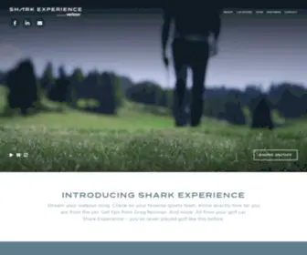 Sharkexperience.com(Shark Experience presented by Verizon) Screenshot