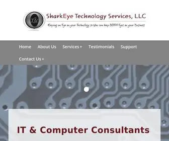 Sharkeyetech.com(SharkEye Technology Services) Screenshot