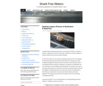 Sharkfreewaters.com(Shark Free Waters) Screenshot