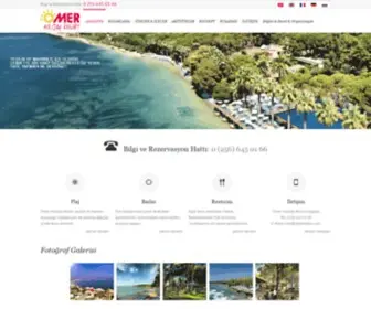 Sharkhotels.com(Ömer Holiday Resort) Screenshot