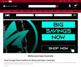 Sharkleathers.com.au(Motorcycle Gear) Screenshot