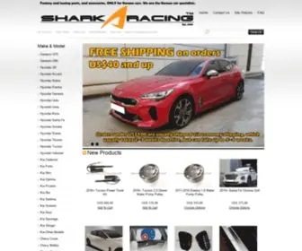 Sharkracing.com(The Korean Car Specialists) Screenshot