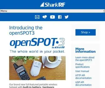 Sharkrf.com(High quality wireless communications equipment) Screenshot