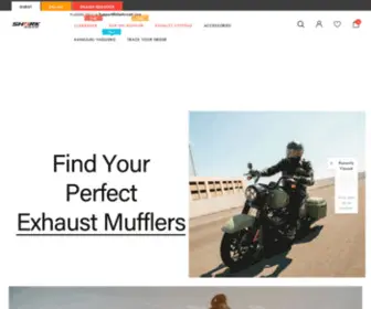 Sharkroad.com(High Performance Exhaust Pipes) Screenshot