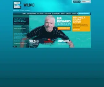 Sharksavers.org(Shark Savers) Screenshot