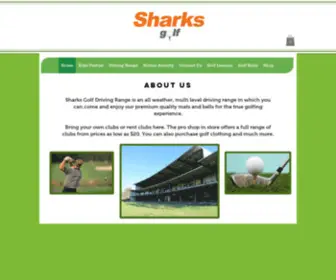 Sharksgolfcentre.com(Sharks Golf Driving Range) Screenshot