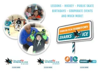 Sharksice.com(Sharks Ice) Screenshot