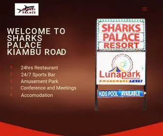 Sharkspalace.co.ke(Sharks palace resort) Screenshot