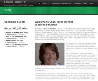 Sharktutorct.com(SAT tutor) Screenshot
