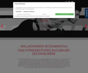 Sharkyou.de(Fitnessstudio Augsburg Lechhausen) Screenshot