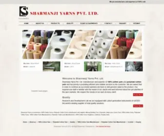 Sharmanjiyarns.com(Sharmanji Yarns) Screenshot