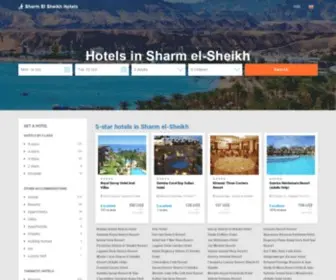 Sharmel-Sheikhhotels.com(Sharm el) Screenshot