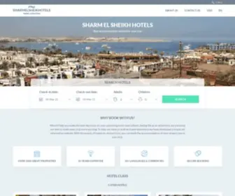 Sharmelsheikhotels.com(SHARM EL SHEIKH HOTELS) Screenshot