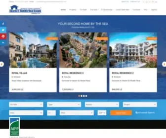 Sharmelsheikhrealestate.com(Sharm El Sheikh Real Estate) Screenshot