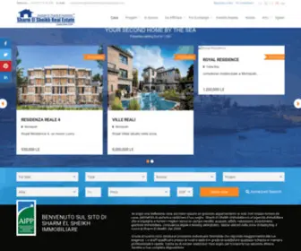 Sharmelsheikhrealestate.it(Sharm El Sheikh Immobiliare) Screenshot