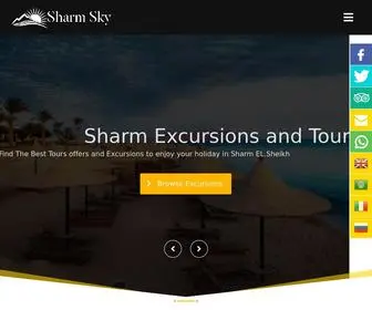 Sharmsky.com(Sharm Excursions and Tours) Screenshot