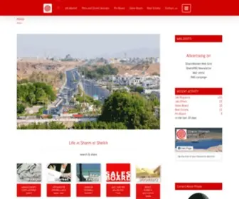 Sharmwomen.com(Sharm el Sheikh Community Site) Screenshot