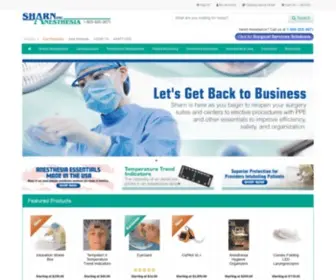 Sharn.com(Anesthesia Supplies) Screenshot