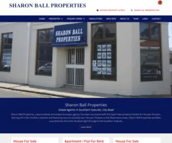 Sharonballproperties.co.za(Sharon Ball Properties) Screenshot