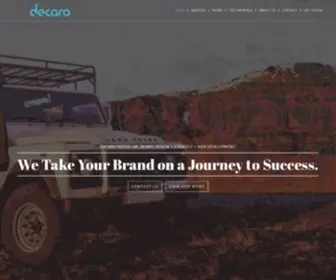 Sharondecaro.com(Branding & Web Design Studio) Screenshot