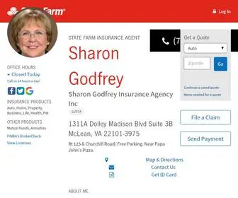 Sharongodfrey.com(State Farm®) Screenshot