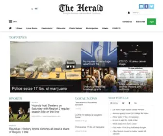 Sharonherald.com(The herald) Screenshot