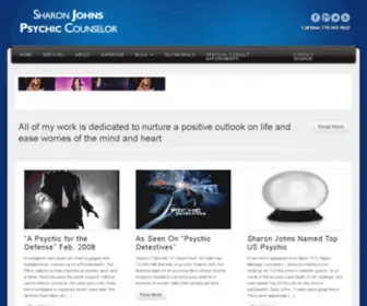 Sharonjohns.com(WordPress) Screenshot