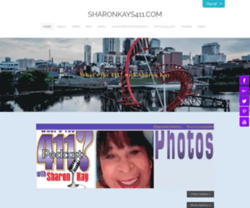 Sharonkays411.com(Talk Show) Screenshot