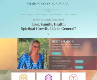 Sharonsananda.com(Sharon Sananda Kumara) Screenshot