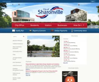 Sharonville.org(Sharonville, OH) Screenshot