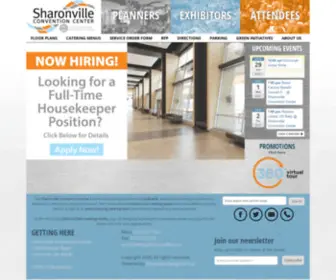 Sharonvilleconventioncenter.com(Sharonville Convention Center) Screenshot