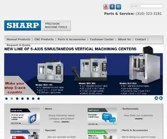 Sharp-Industries.com(Sharp Industries) Screenshot