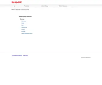Sharp-Phone.com(SHARP Smartphone) Screenshot