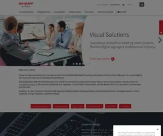 Sharp.co.uk(United Kingdom) Screenshot