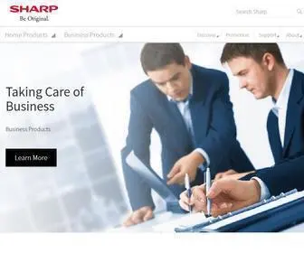 Sharp.net.au(Sharp Australia) Screenshot
