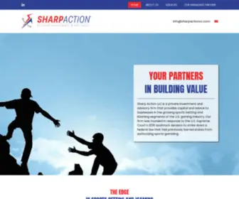 Sharpactionvc.com(Sharp Action LLC) Screenshot