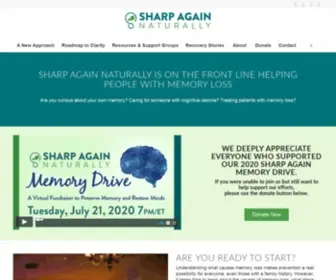 Sharpagain.org(Sharp Again Naturally) Screenshot