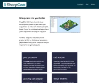 Sharpcam.com.tr(SharpCAM) Screenshot